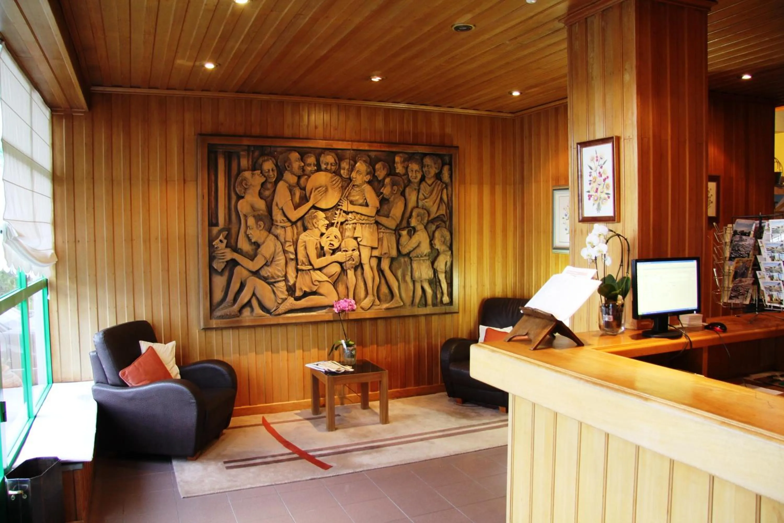 Lobby or reception in Hotel de Arganil