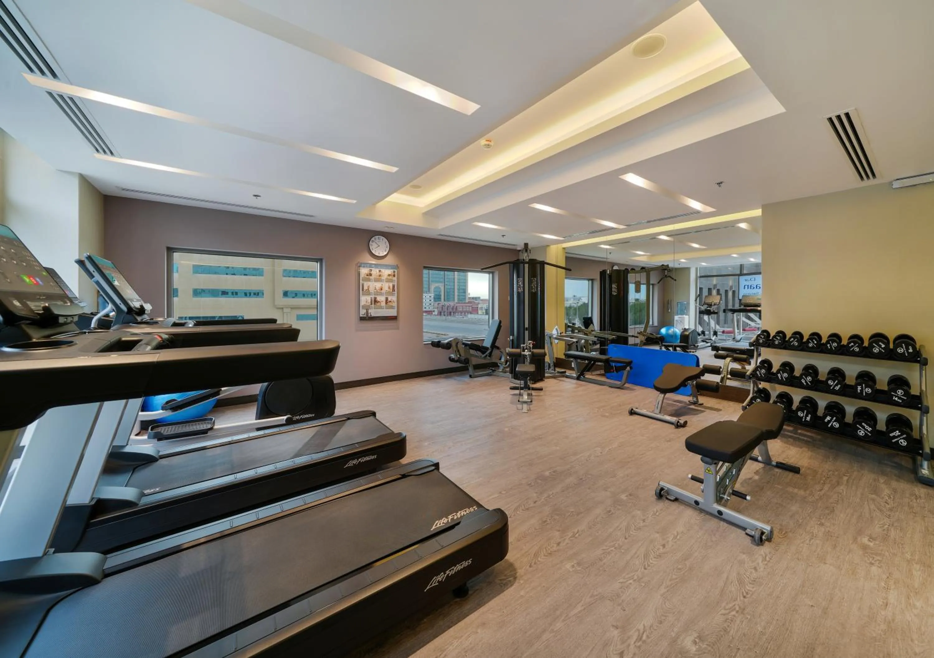 Fitness centre/facilities in Dar Rayhaan by Rotana Al Khobar