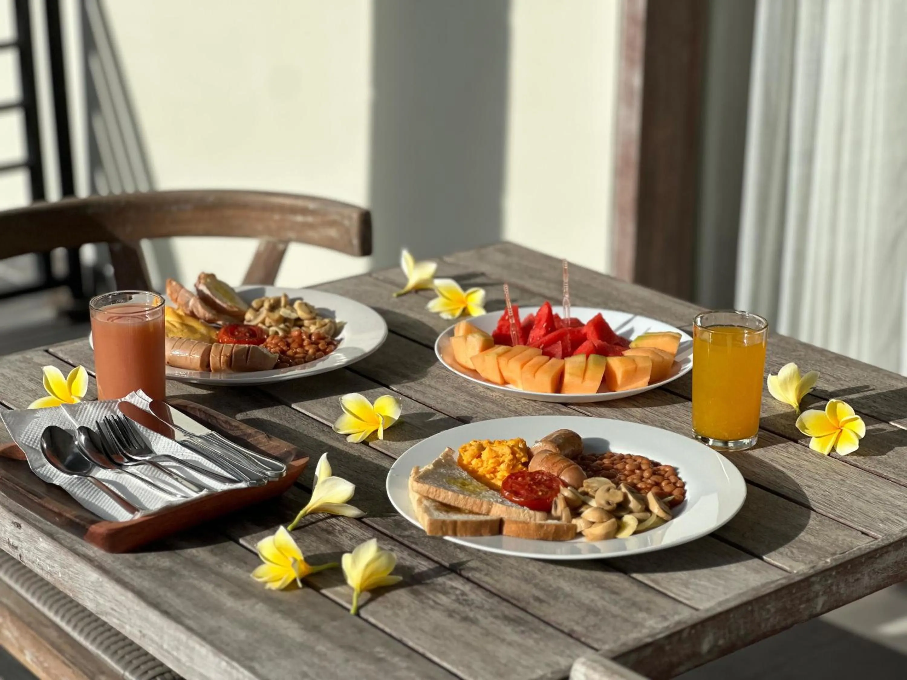 Breakfast in Kings Villas Sanur by Moria