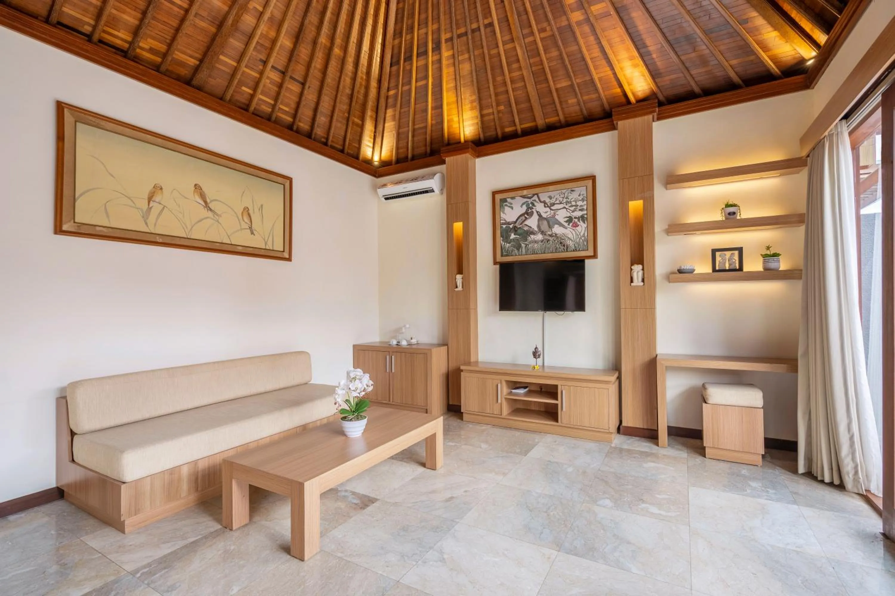 Living room in Kings Villas Sanur by Moria