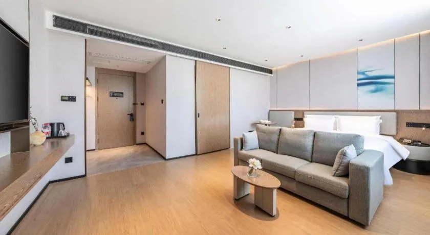 Bed in Yian Business Hotel