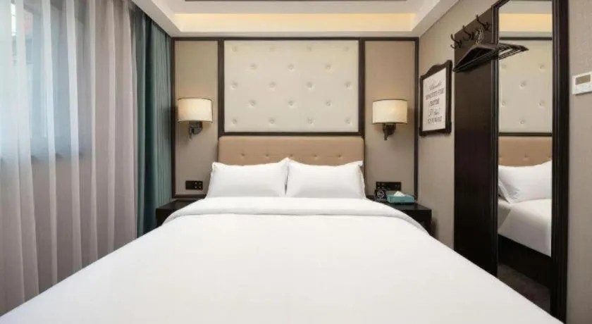 Bed in Xana Lite Beijing Tiananmen Dashilanr Branch