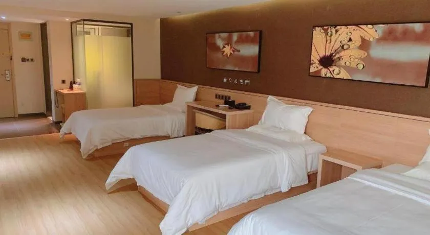 Bed in IU Hotel Beijing Yizhuang Economic Development Zone 2nd Chuangke Street