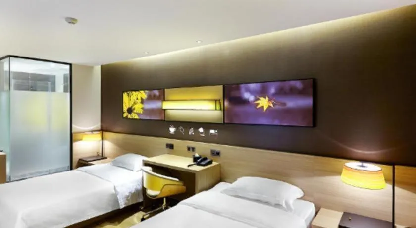 Bed in IU Hotel Beijing Yizhuang Economic Development Zone 2nd Chuangke Street