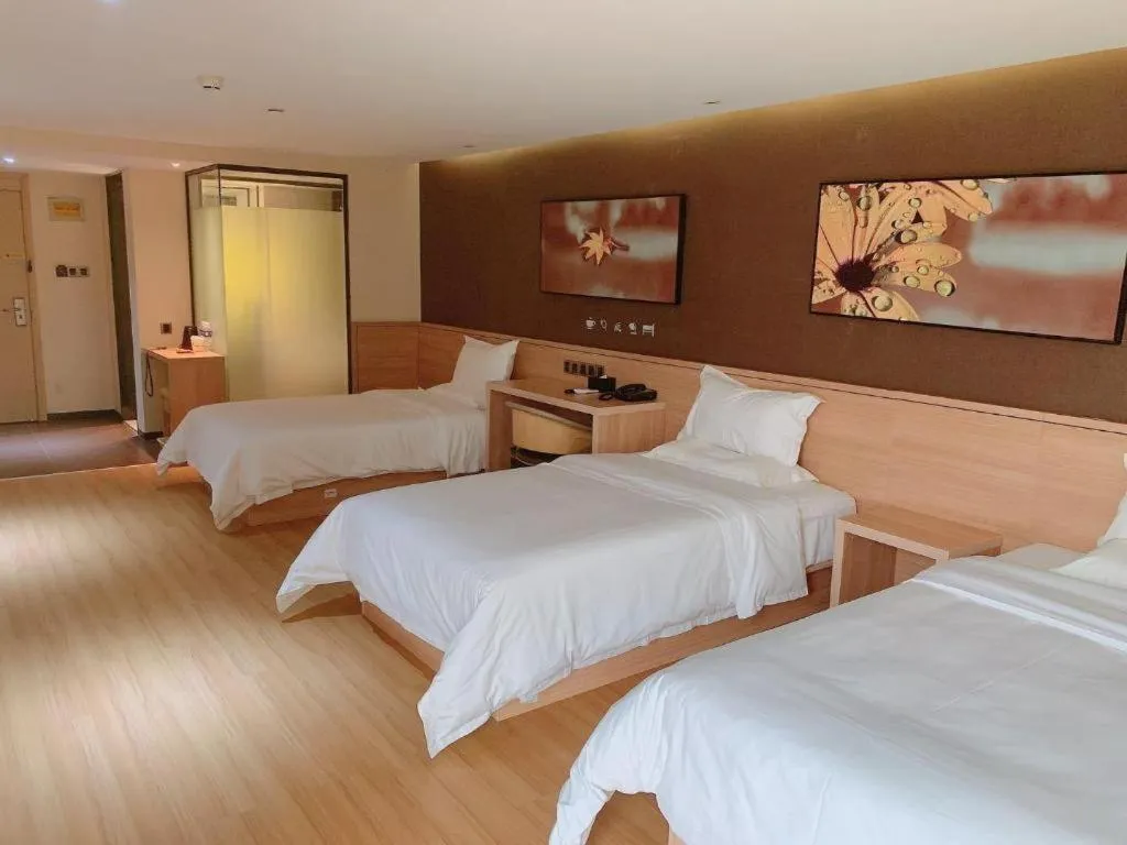 Bed in IU Hotel Beijing Yizhuang Economic Development Zone 2nd Chuangke Street