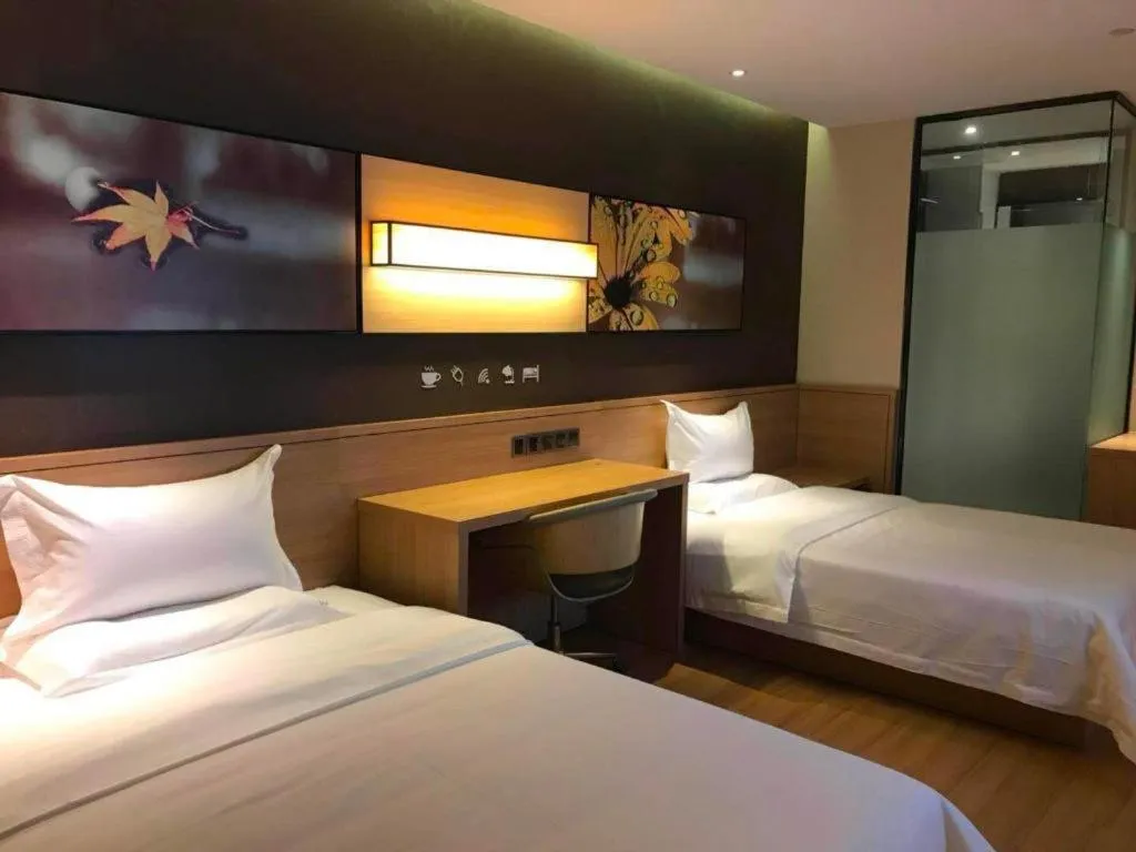 Bed in IU Hotel Beijing Yizhuang Economic Development Zone 2nd Chuangke Street
