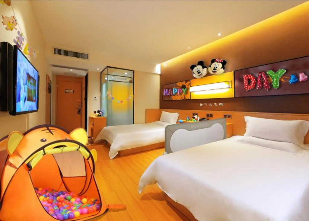 Bed in IU Hotel Beijing Yizhuang Economic Development Zone 2nd Chuangke Street