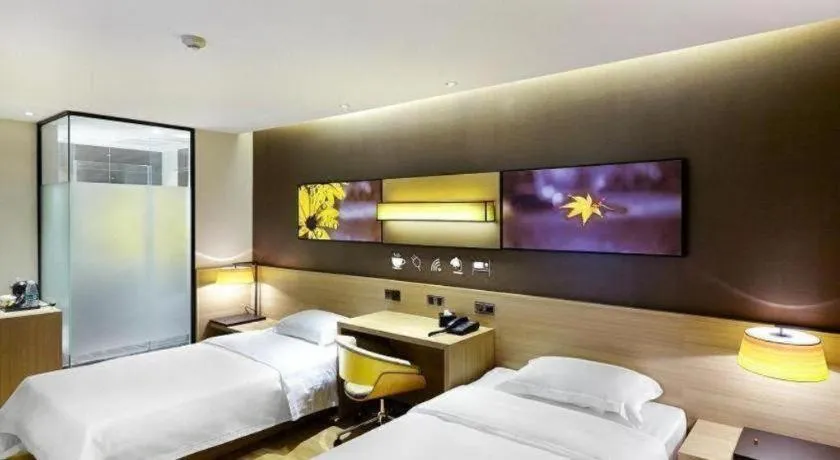 Bed in IU Hotel Beijing Yizhuang Economic Development Zone 2nd Chuangke Street