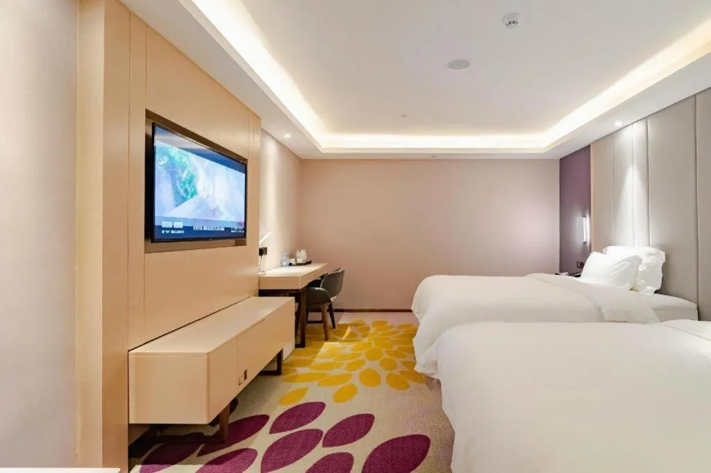 Bed in Lavande Hotel Wuhan Houhu Avenue Xingye Road