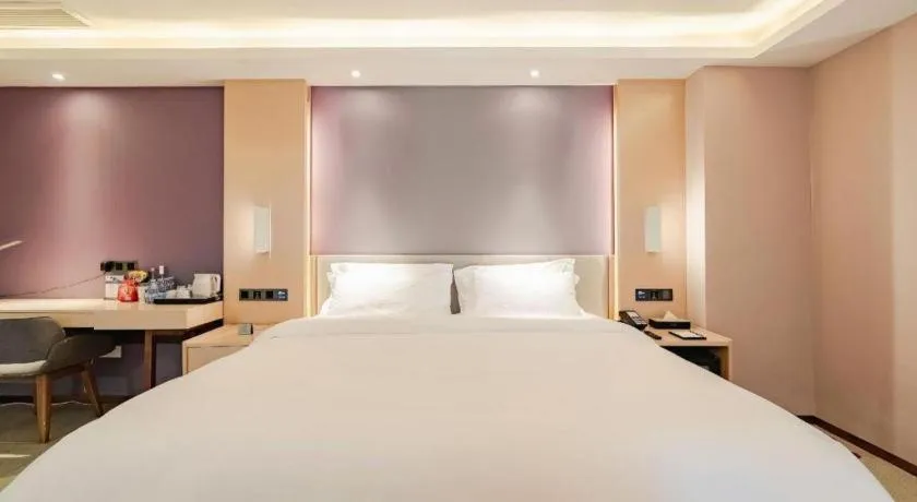Bed in Lavande Hotel Wuhan Houhu Avenue Xingye Road