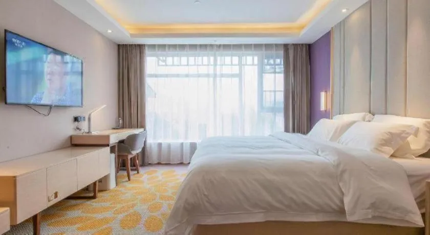 Bed in Lavande Hotel Wuhan Houhu Avenue Xingye Road