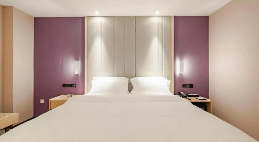 Bed in Lavande Hotel Wuhan Houhu Avenue Xingye Road