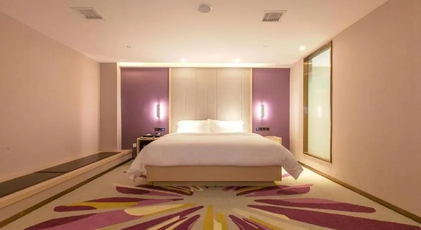 Bed in Lavande Hotel Wuhan Houhu Avenue Xingye Road