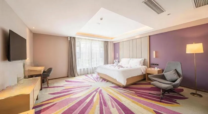Bed in Lavande Hotel Wuhan Houhu Avenue Xingye Road