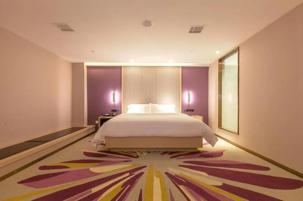 Bed in Lavande Hotel Wuhan Houhu Avenue Xingye Road