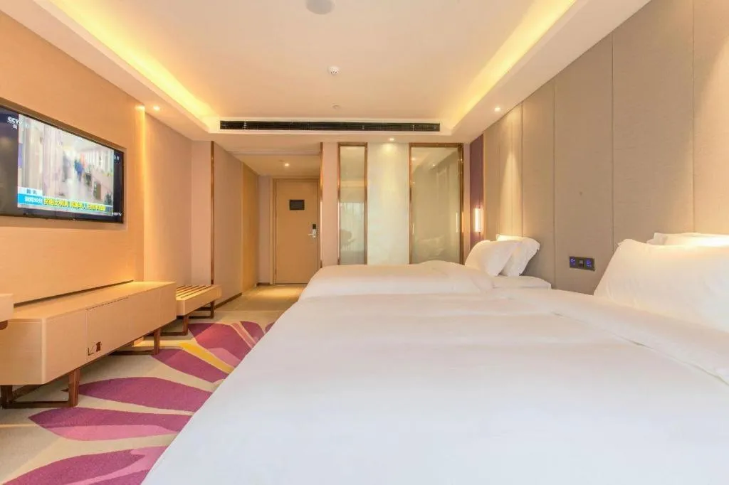 Bed in Lavande Hotel Wuhan Houhu Avenue Xingye Road