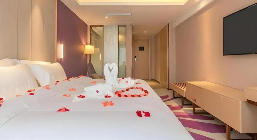 Bed in Lavande Hotel Wuhan Houhu Avenue Xingye Road