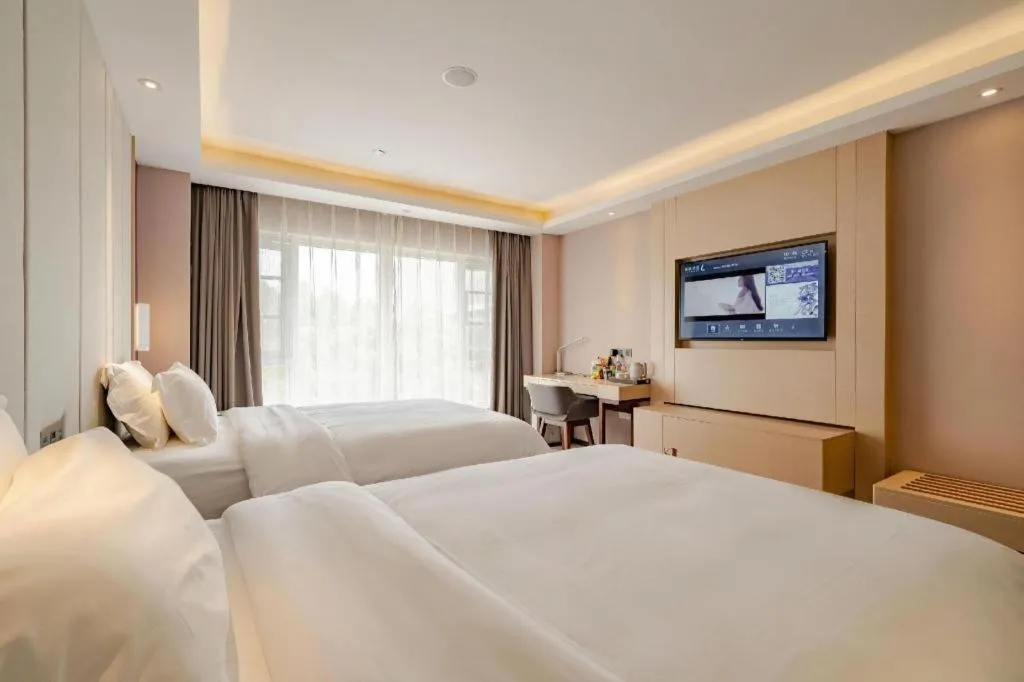 Bed in Lavande Hotel Wuhan Houhu Avenue Xingye Road