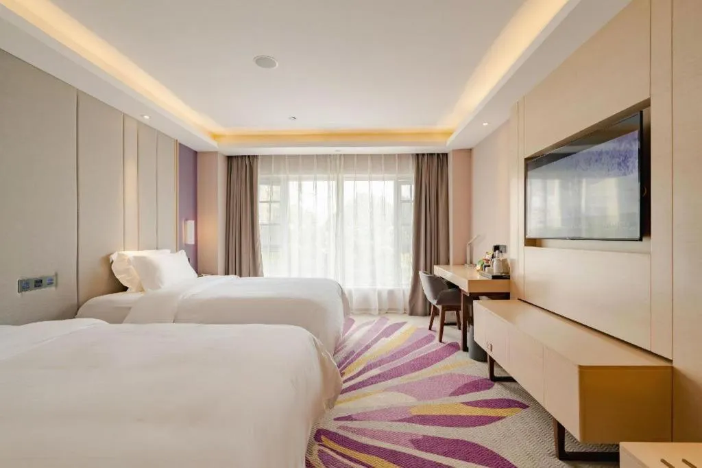 Bed in Lavande Hotel Wuhan Houhu Avenue Xingye Road