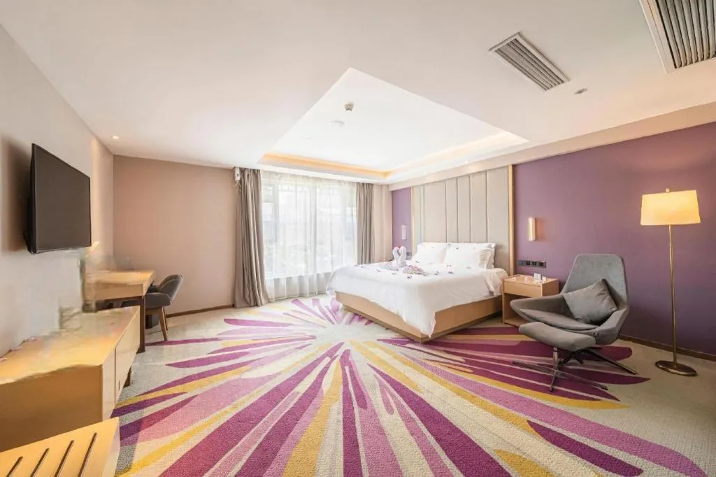 Bed in Lavande Hotel Wuhan Houhu Avenue Xingye Road
