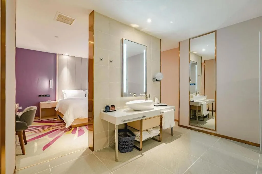 Bed in Lavande Hotel Wuhan Houhu Avenue Xingye Road