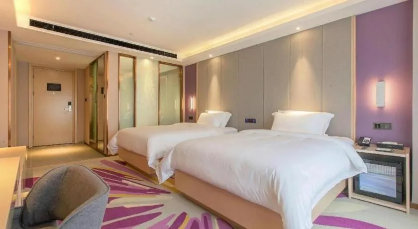 Bed in Lavande Hotel Wuhan Houhu Avenue Xingye Road
