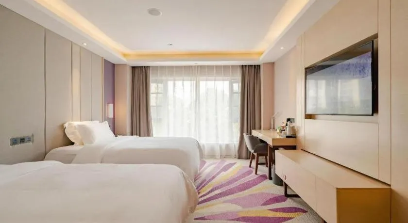 Bed in Lavande Hotel Wuhan Houhu Avenue Xingye Road