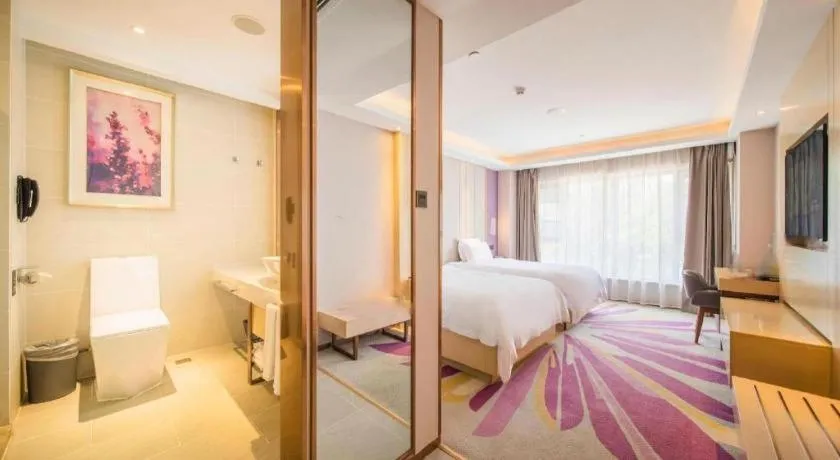 Bed in Lavande Hotel Wuhan Houhu Avenue Xingye Road