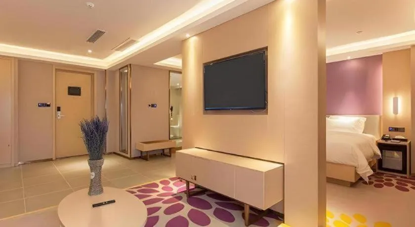 Bed in Lavande Hotel Wuhan Houhu Avenue Xingye Road