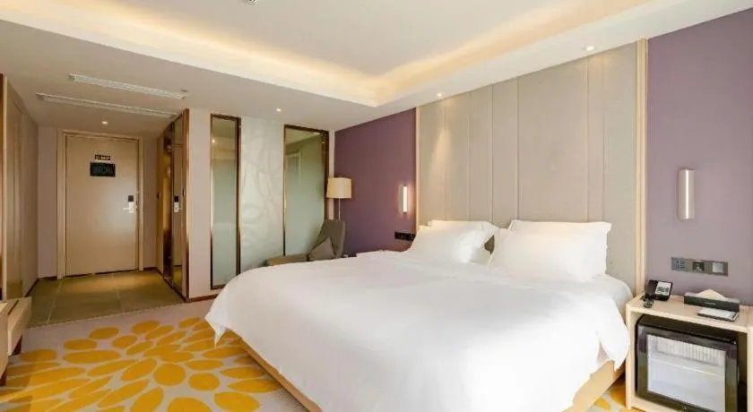 Bed in Lavande Hotel Wuhan Houhu Avenue Xingye Road