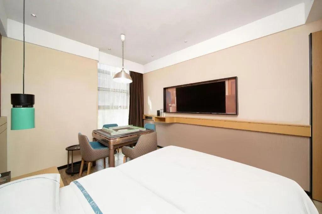 Bed in City Comfort Inn Wuhan Yuanlin Road Metro Station