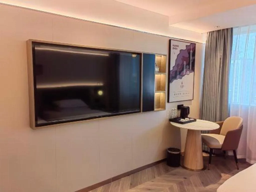 Bed in Borrman Hotel Guangzhou Quzhuang Metro Station