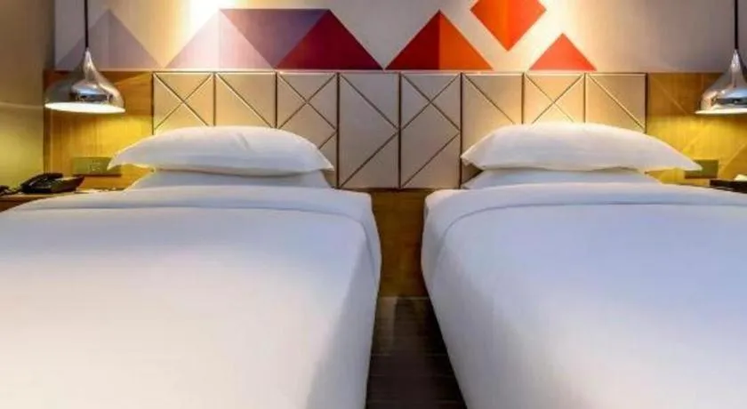 Bed in Borrman Hotel Guangzhou Quzhuang Metro Station