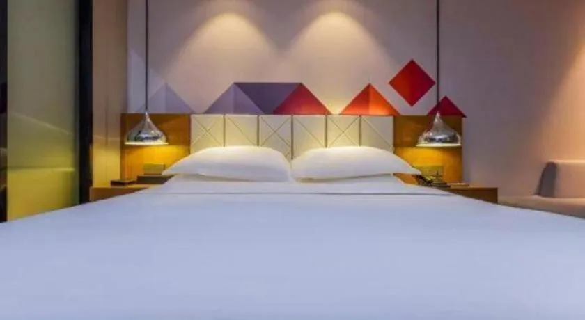 Bed in Borrman Hotel Guangzhou Quzhuang Metro Station