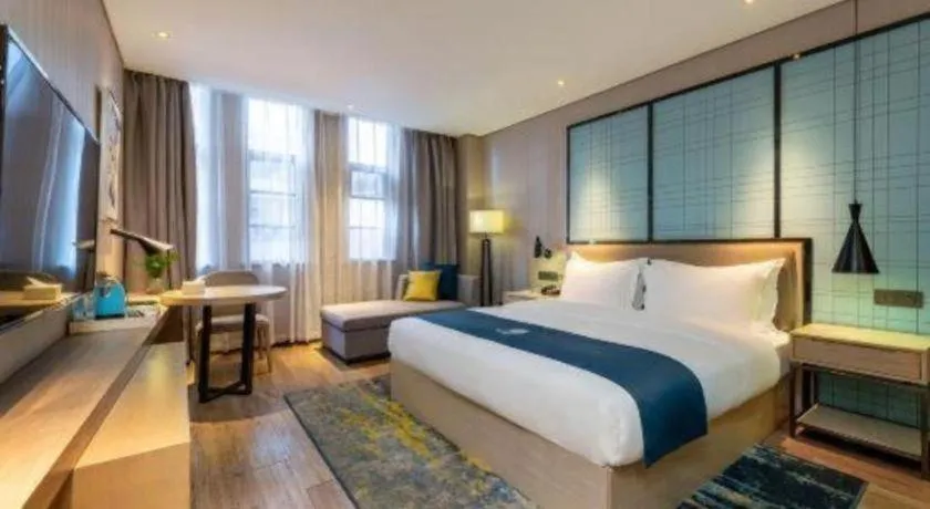 Bed in Echarm Hotel Kunming High-tech Zone Economic Management College