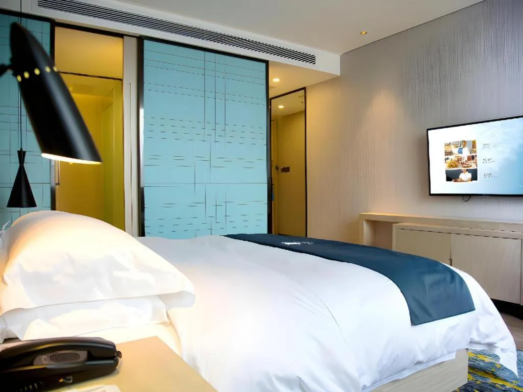 Bed in Echarm Hotel Kunming High-tech Zone Economic Management College