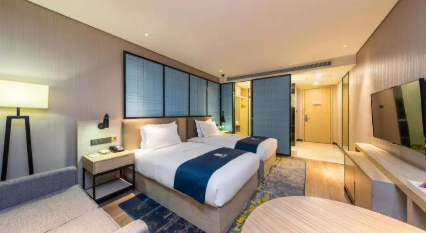 Bed in Echarm Hotel Kunming High-tech Zone Economic Management College