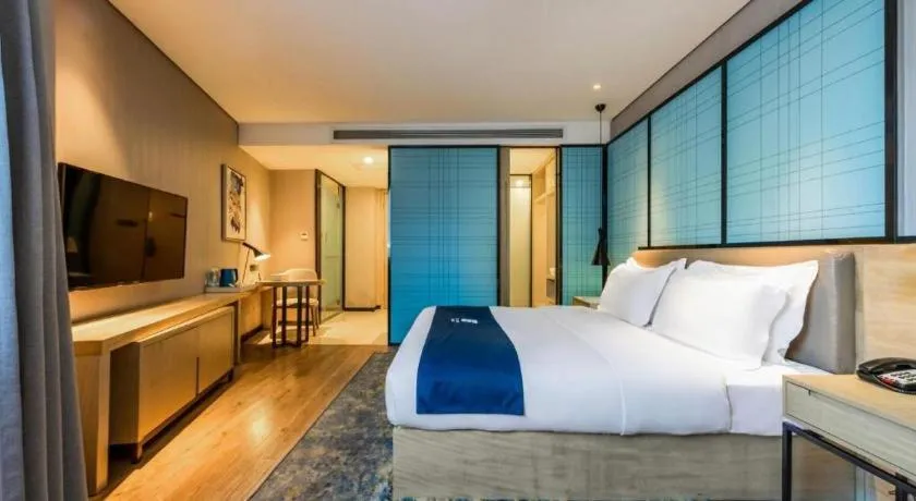 Bed in Echarm Hotel Kunming High-tech Zone Economic Management College