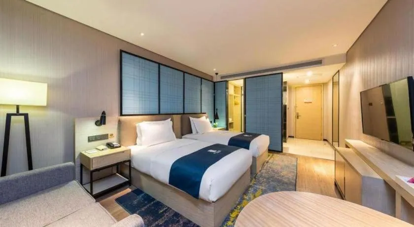 Bed in Echarm Hotel Kunming High-tech Zone Economic Management College