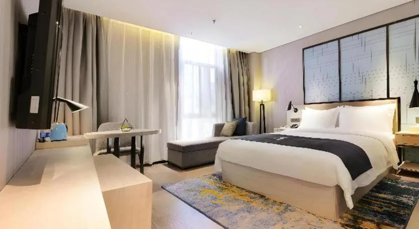 Bed in Echarm Hotel Kunming High-tech Zone Economic Management College