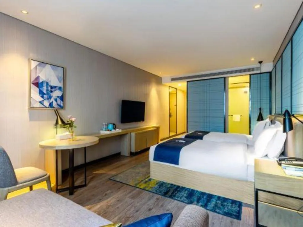 Bed in Echarm Hotel Kunming High-tech Zone Economic Management College