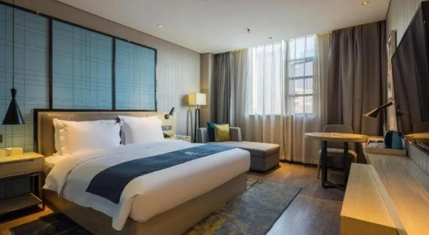 Bed in Echarm Hotel Kunming High-tech Zone Economic Management College