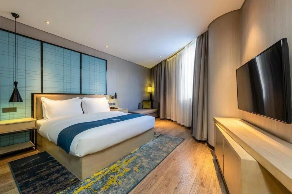 Bed in Echarm Hotel Kunming High-tech Zone Economic Management College