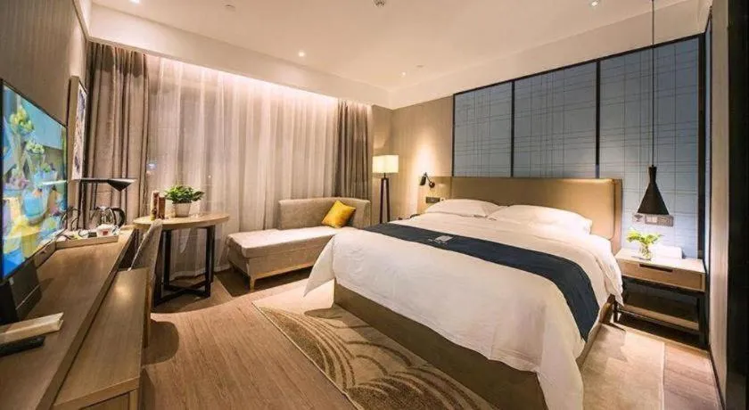 Bed in Echarm Hotel Kunming High-tech Zone Economic Management College