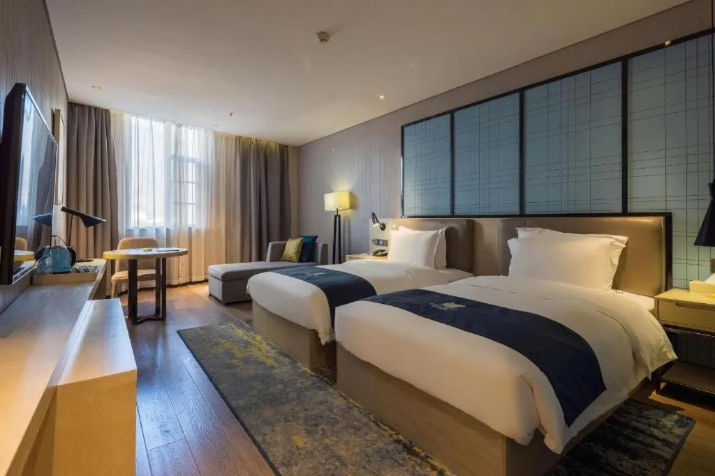 Bed in Echarm Hotel Kunming High-tech Zone Economic Management College