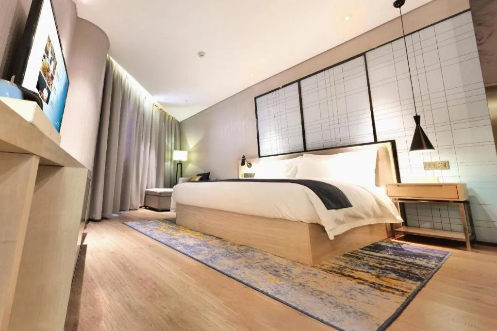 Bed in Echarm Hotel Kunming High-tech Zone Economic Management College