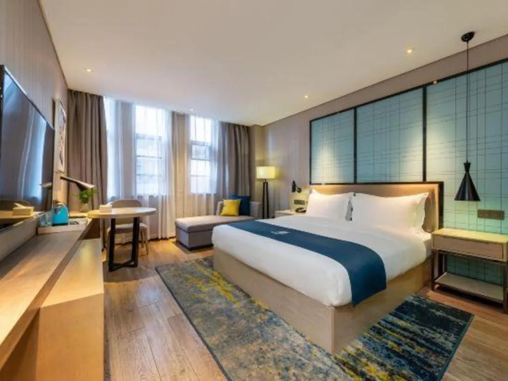 Bed in Echarm Hotel Kunming High-tech Zone Economic Management College