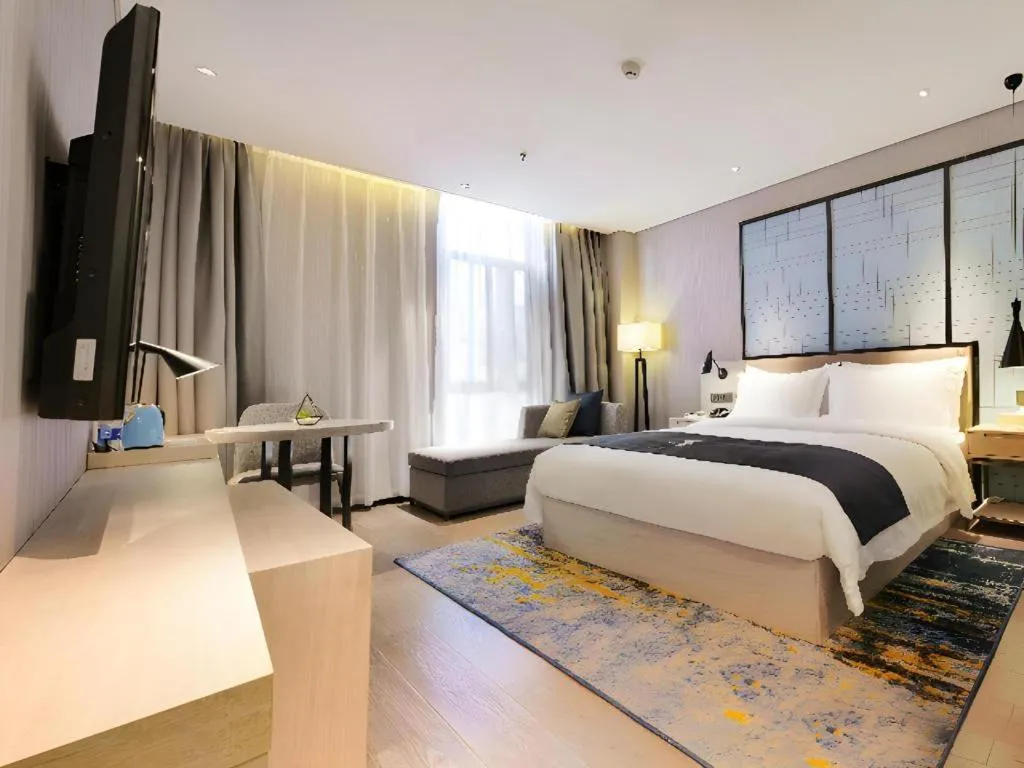 Bed in Echarm Hotel Kunming High-tech Zone Economic Management College