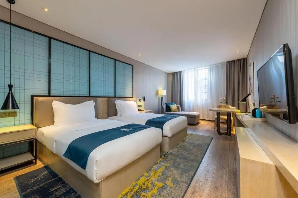 Bed in Echarm Hotel Kunming High-tech Zone Economic Management College