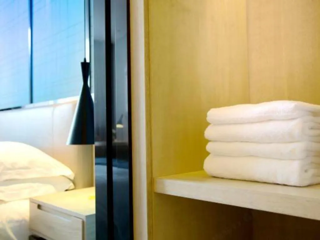 Bed in Echarm Hotel Kunming High-tech Zone Economic Management College